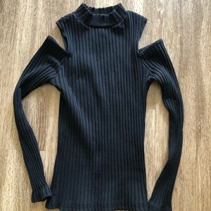 Beautiful black long sleeve shirt
